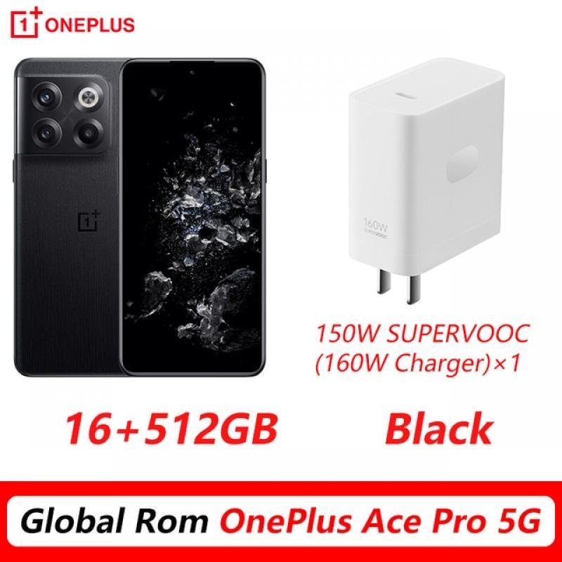 Original OnePlus Ace Pro Global Rom 5G MobilePhone 6.7 " 2.5D AMOLED display 120Hz Snapdragon Gen 8+ Octa Core 150W SUPERVOOC