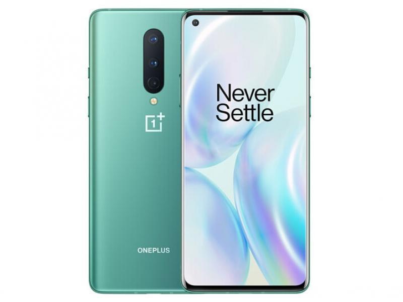 New Global ROM OnePlus 8 5G Mobile Phone 6.55" 90Hz Fluid AMOLED 12GB RAM 256GB ROM Snapdragon 865 Octa Core NFC Telephone