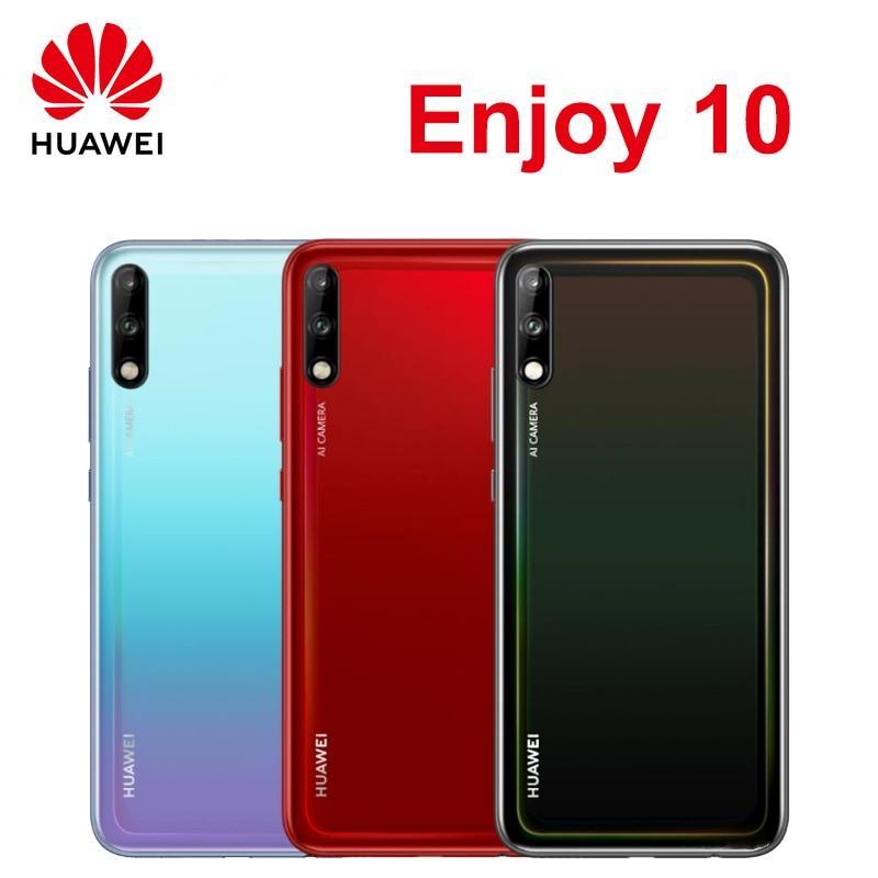 Original Huawei Enjoy 10 Smartphone Android 6.39 inch 48 MP Camera 128GB ROM Mobile phones Unlocked 4000mAh Cell phone