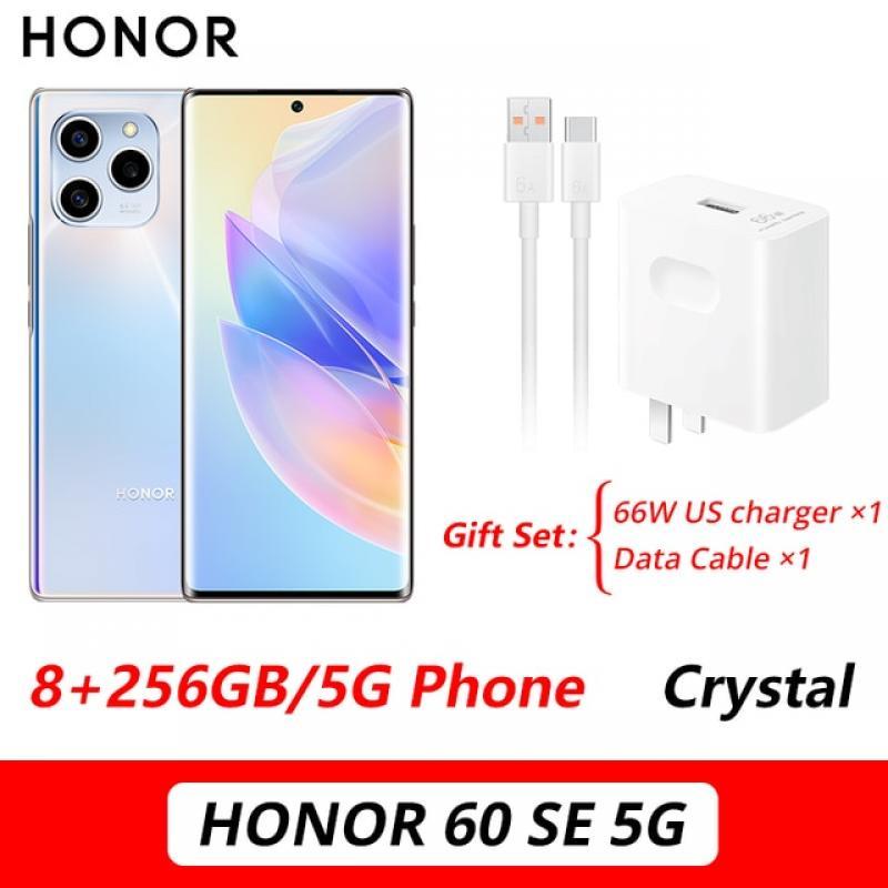 HONOR 60 SE 5G Mobile Phone 6.67 inch OLED Dual Curved Screen Dimensity 900 Octa Core 66W SuperCharge 4300mAh