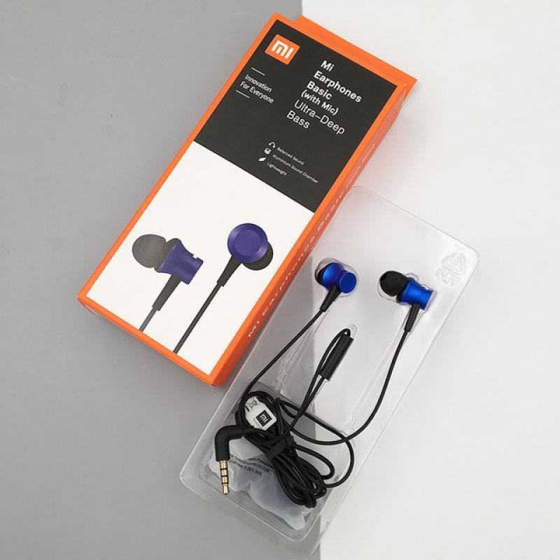 New For Xiaomi Mi Poco X3 Earphone In-ear 3.5mm Jack Piston Headset With Mic Stereo Earbuds For Redmi Note 11 11T Pro 11E 10 9A