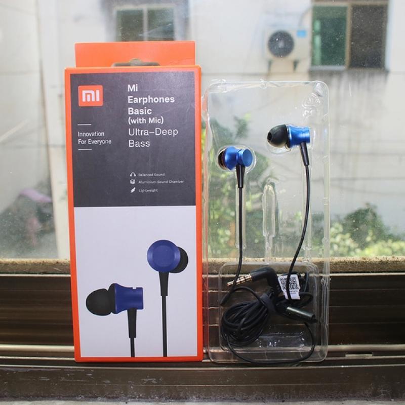 Xiaomi Redmi Note 11 12 10 9 Pro Earphones Mi Fresh 3.5mm In-Ear Headphone With Mic For Mi Note10 CC9E Poco X3 F2 M3 Pro K30 K20