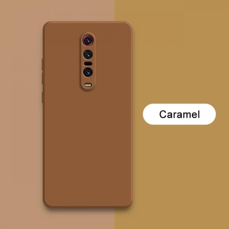 Original Square Liquid Silicone Case for Xiaomi Mi 9T Redmi K20 Pro Camera Lens Protective Soft Cute Phone Back Cover Mi9T 9TPro