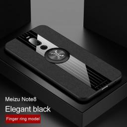 Meizu Note 8 Case Soft Silicone Shockproof Bumper For Meizu M8 Note Case Fabric Back Cover For Meizu Note 8 M8 Note Phone Cases