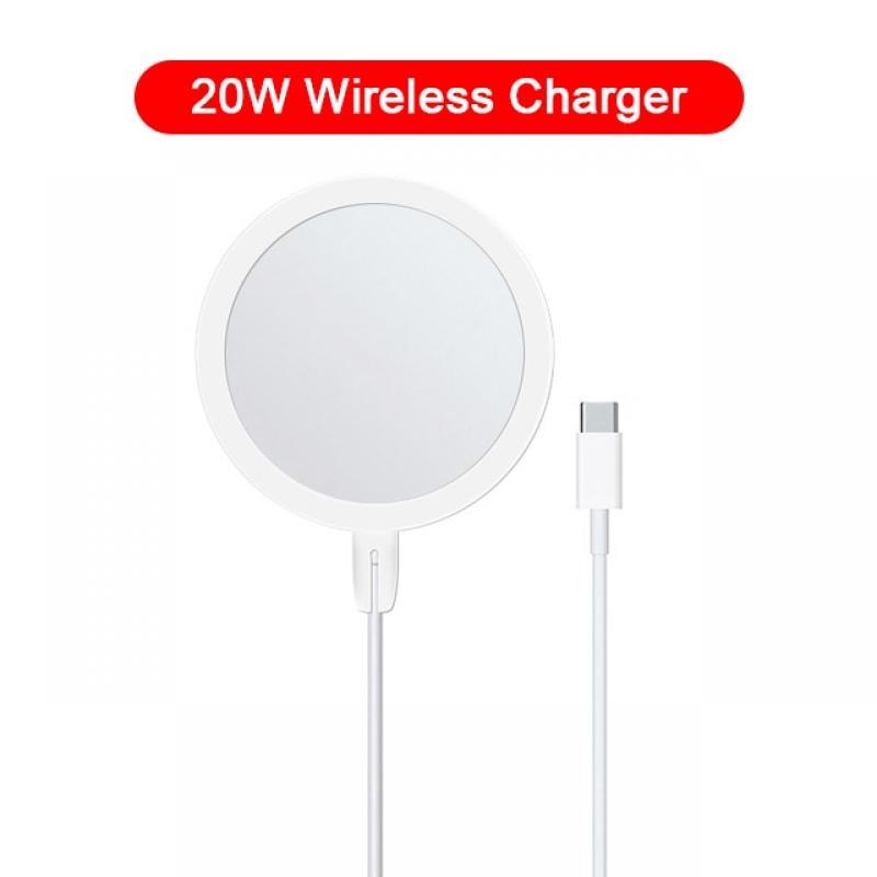 Magsafe Original 20W Magnetic Wireless Charger For iPhone 13 12 11 14 Pro Max Mini Plus USB C Fast Charging Cable Accessories