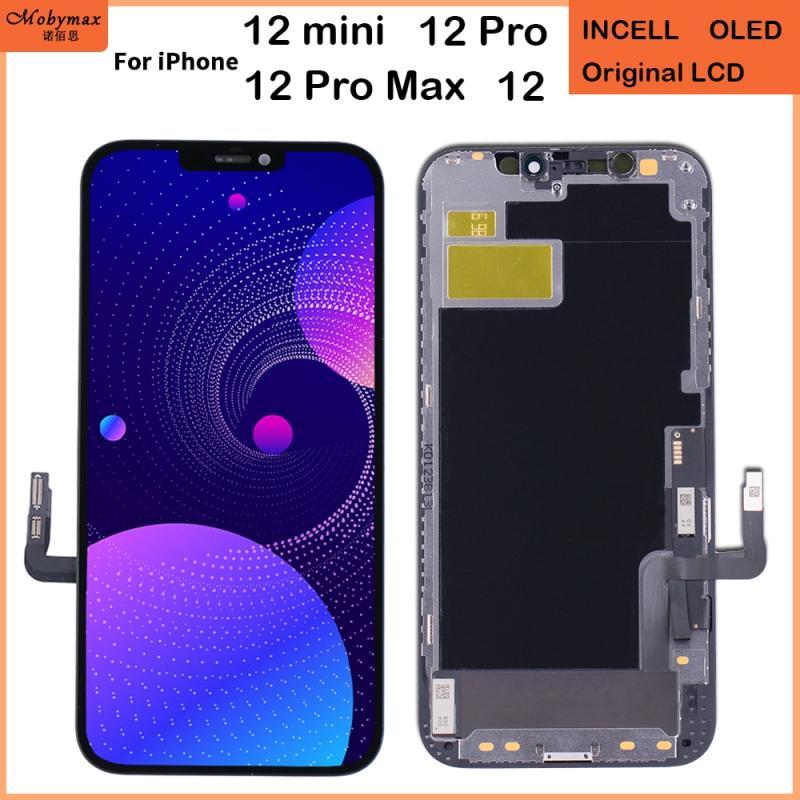 100% Brand New Touch Screen for iPhone 12 mini Fix your broken phone Pantalla for 12 Pro Max LCD Display Replacement