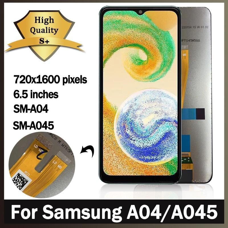 6.5" Original For Samsung Galaxy A04 LCD Display A045 SM-A045F Screen Replacement For Samsung A04 A045F A045M A045F/DS LCD
