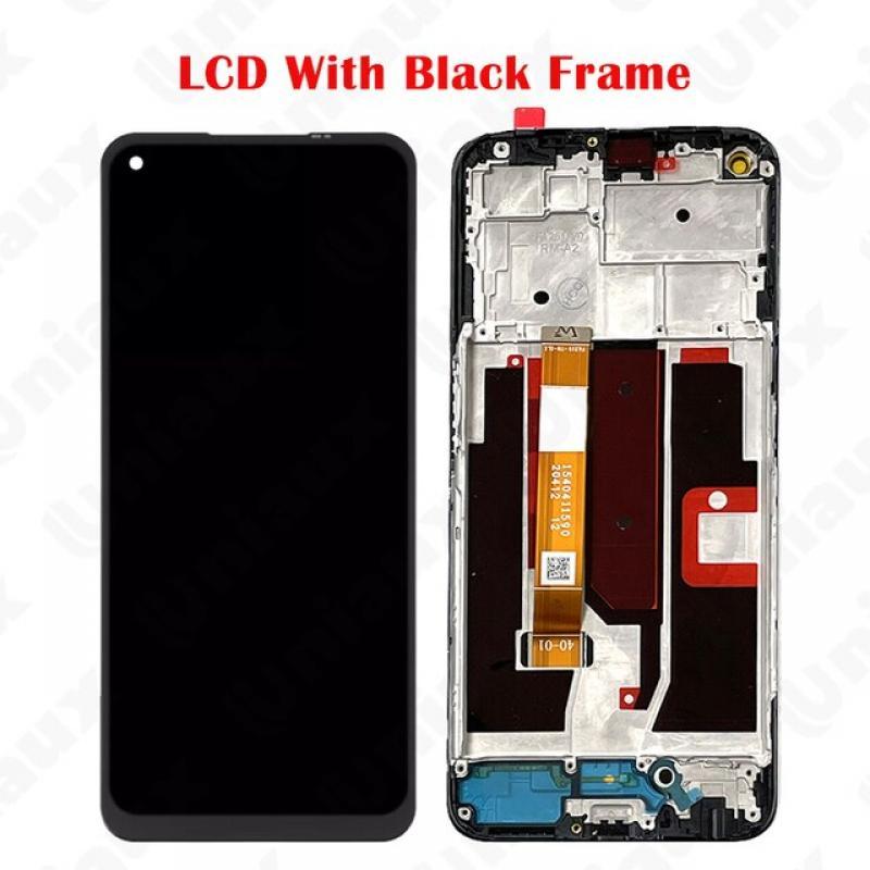 6.5" Original For Oppo A74 5G LCD Display Replacement+Touch Screen Digitizer For OppoA74 5G CPH2197 CPH2263 Display with Frame