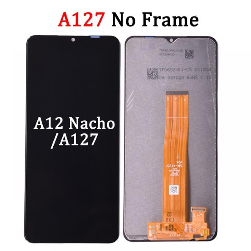 6.5"Original LCD For Samsung Galaxy A12 Nacho LCD A127 Touch Screen A125 Digitizer Assembly For Samsung A12 A125 LCD Display