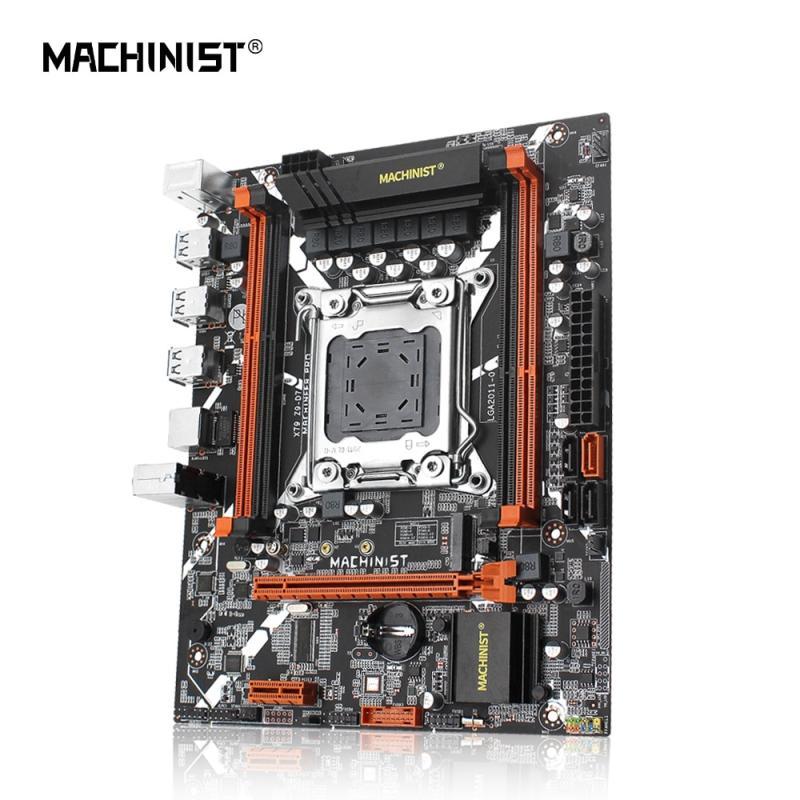 MACHINIST Z9-D7 X79 Motherboard Support LGA 2011 Xeon E5 V1/V2 CPU Processor and DDR3 RAM Memory NVME/SATA M.2 USB2.0