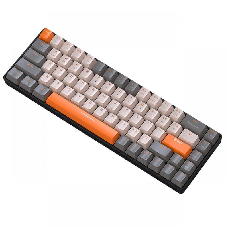 K68 Keyboard 2.4G/BT5.0 Wireless Gaming Keyboard Mechanical Keyboard 68 keys Wireless Hot swap Keyboard keyboard 60%