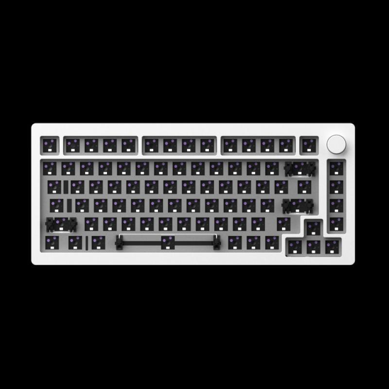 Akko MONSGEEK M1 DIY Kit 75% RGB Hot-swap South-facing Barebone Mechanical Aluminum Keyboard Kit CNC Metal VIA/QMK Gasket-Mount